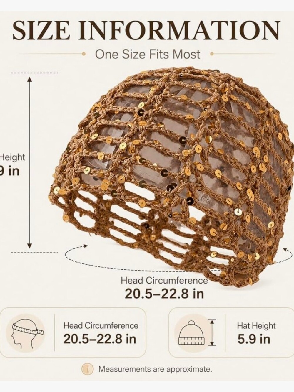 BNWT ✨️Crochet Hat - Picture 3 of 4